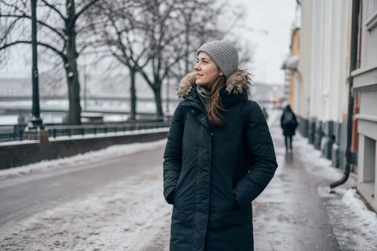 City parkas – stilren vinterjacka för stadsmiljö