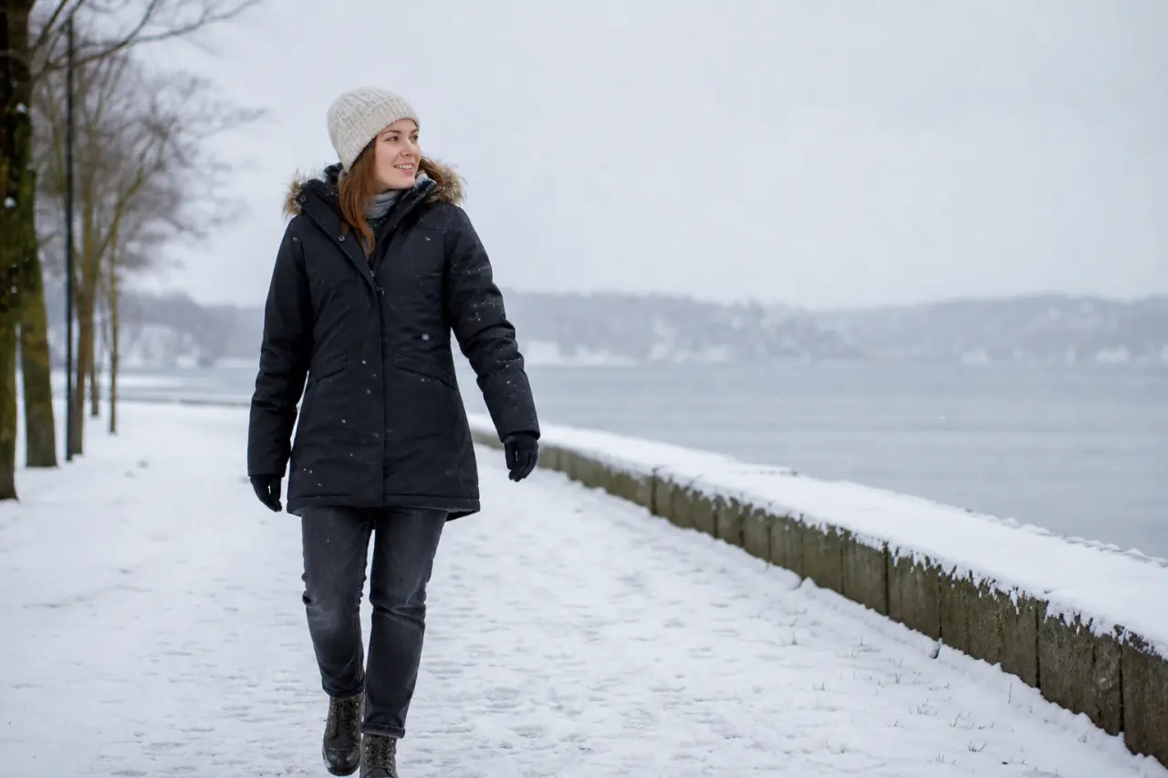 Kort parkas – rörlighet och stil för aktiv vinter